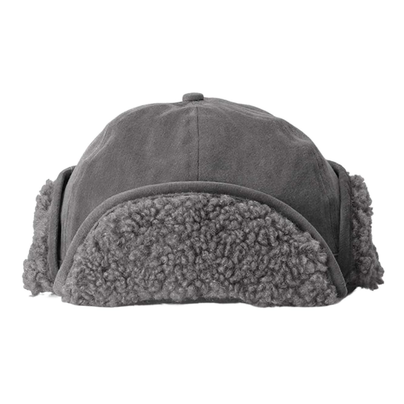 Cappello Inverno Cappelli Invernali Unisex Cappello da Pilota Invernale Caldo con Patta in Agnello Termico Berretto(G)