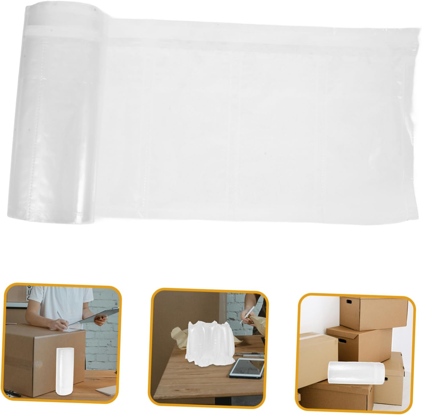 Air Packaging Cushion Bags 9x20cm Void Fill for Fragile Shipping