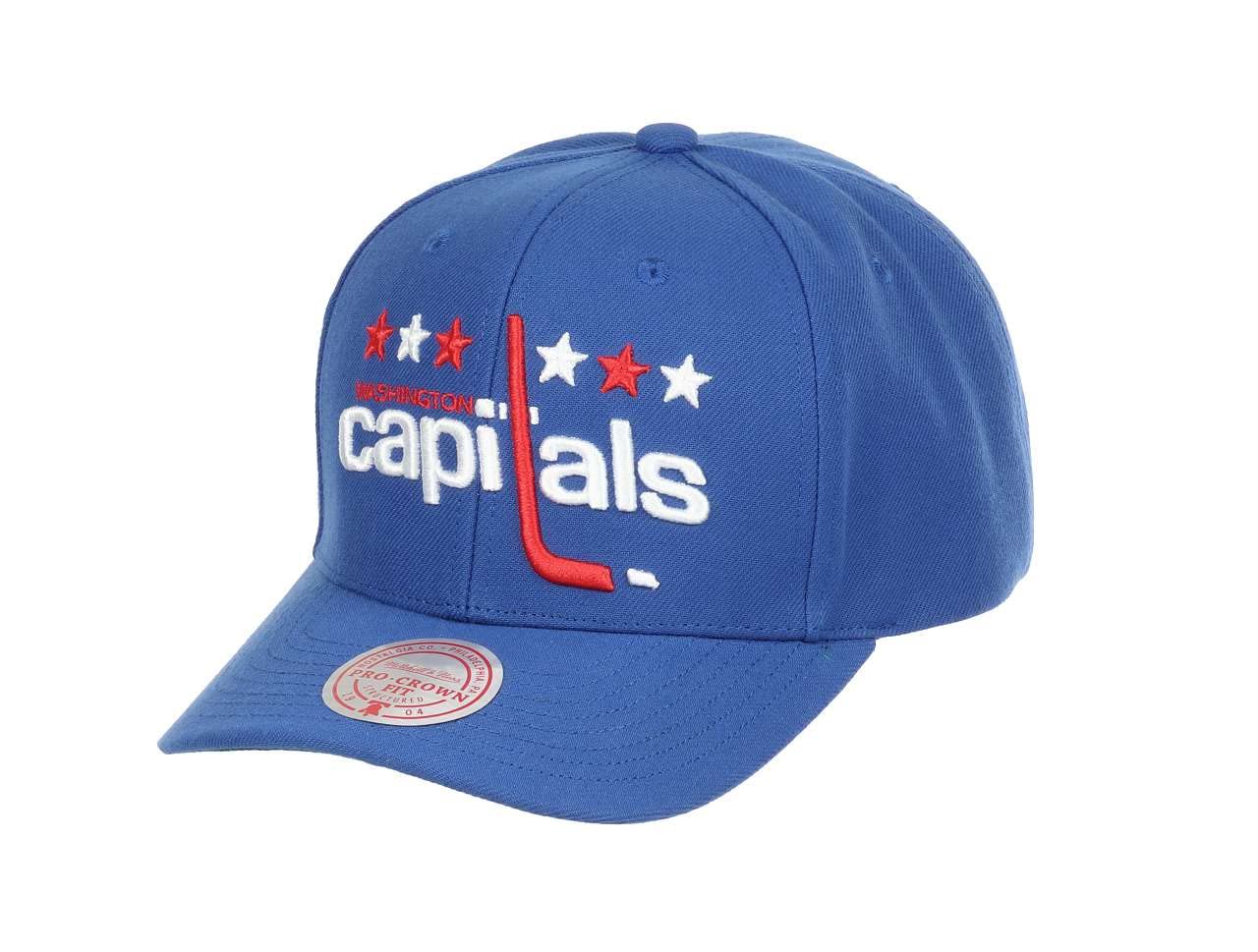 Mitchell & Ness Adult Washington Capitals Ground Snapback Adjustable Hat