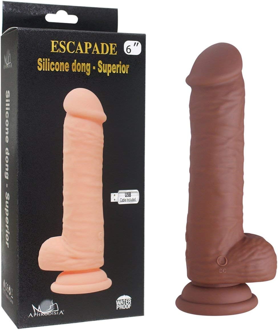 Consolador Realista Pene Flexible, Impermeable Inodoro ...