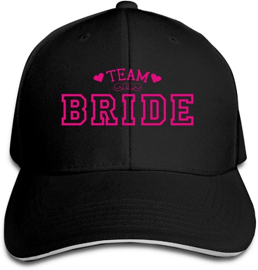 NIDDAS Team Bride Baseball Caps Cool Hat Clothing, Shoes