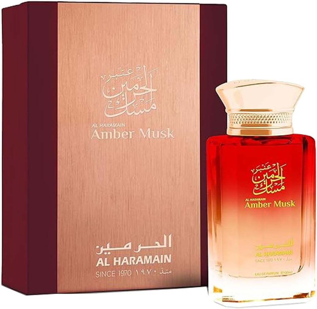Al Haramain Amber Musk Eau De Parfum Spray, 3,4 Ounce (Unisex)