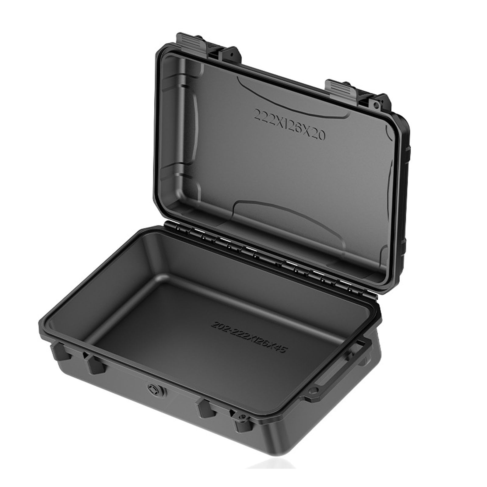 Impacts Resistant ABS Tool Organizers Box with IP67 Waterproof Rating and Pressure Equalization Systems Shockproof ABS Case
