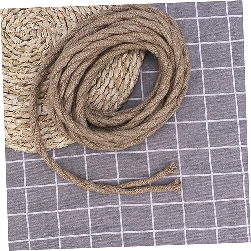 Câble vintage 5 m OSALADI pour suspension LED : fil tressé isolant maison