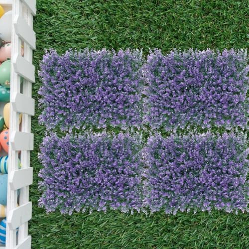 Mur Végétal Artificiel d'Eucalyptus Anti-UV : Solution Clôture sans Vis-à-Vis - 8