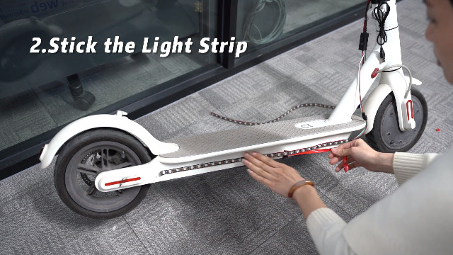 Amazon.co.jp: Ledライトスクーター夜乗馬電動スクーター LED 