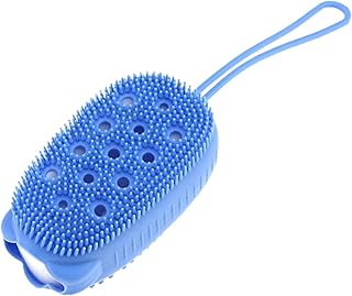 فرشاة استحمام سيليكون، ليفة تدليك سيليكون، فرشاة للجسم - متعددة الالوان