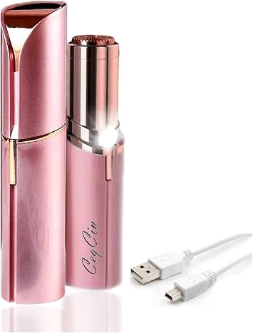 Facial Hair Remover for Women Face,Facial Hair Removal for Women,Womens Shaving & Hair Removal,Lip Hair,Bikini Hair,Armpit Hair, Safe and Painless Rose Gold