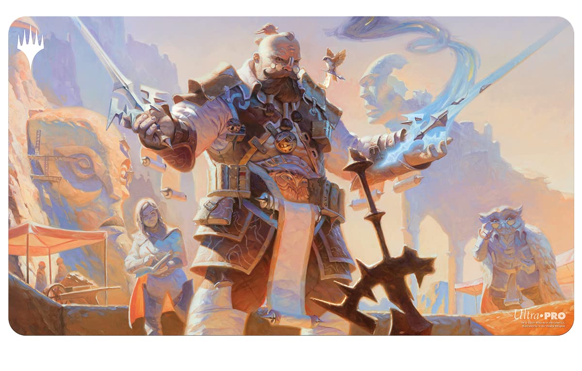 Amazon.com: Osgir, The Reconstructor, Strixhaven Playmat Featuring Lorehold  for Magic: The Gathering : Toys & Games