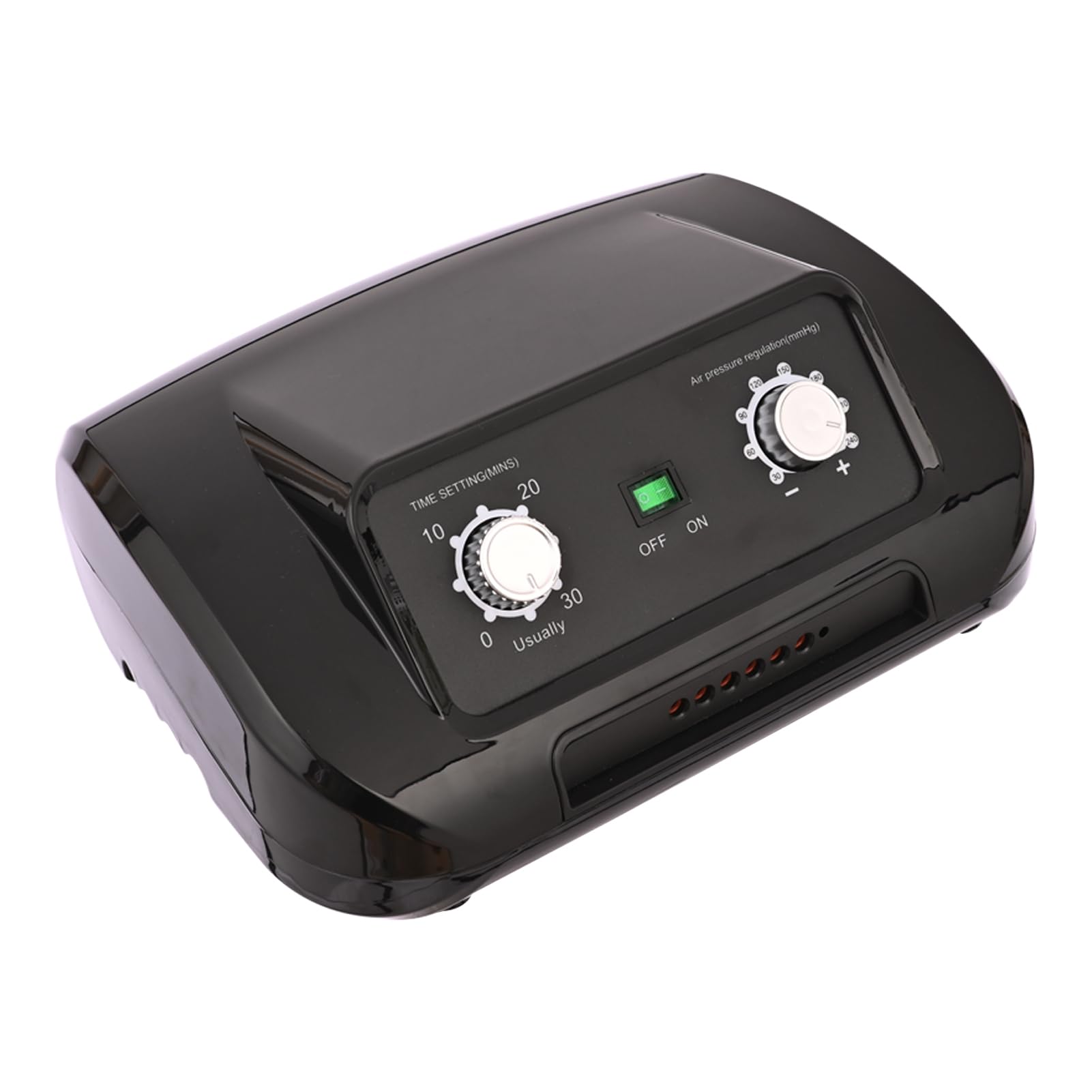 LoJax Accesorios para Presoterapia en Casa, 6 Cámaras Botas Presoterapia para Masajeador Eléctrico de Compresión de Aire
