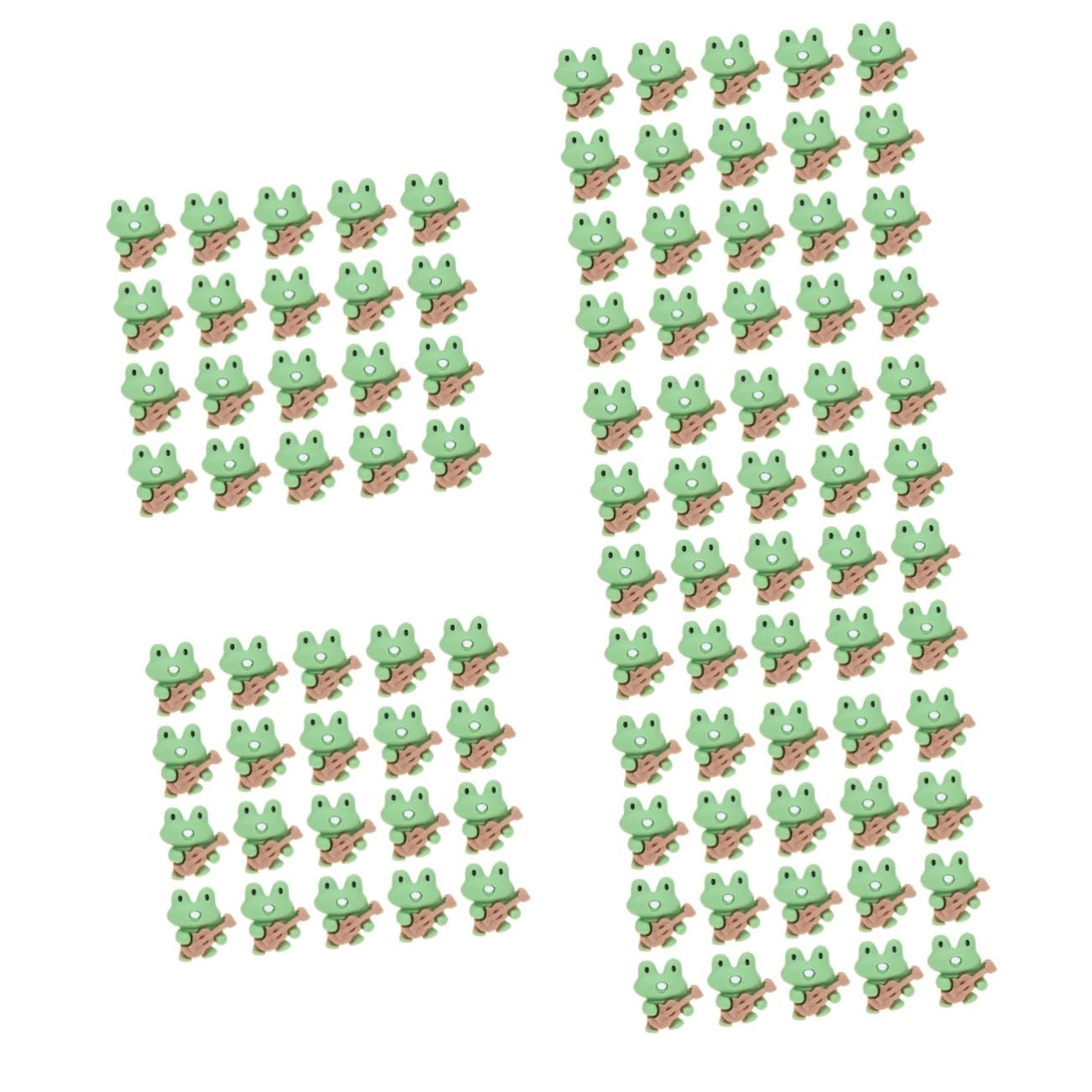 Operitacx 100stücke Cartoon Gitarren-Frosch Pinnwand-pushpins Bunte Stecknadeln Für Notizen Fotos Und Erinnerungen Für Haushalt Und Büro