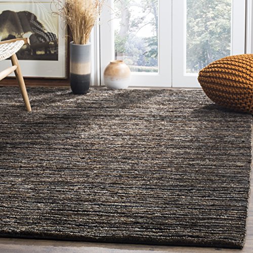 Safavieh Organica Collection 5' X 8' Charcoal / Charcoal Org215A Hand-Knotted Premium Jute Area Rug #TOP20