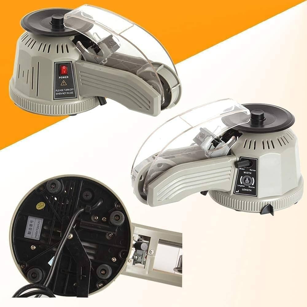 Amazon.co.jp: ZCUT-2 テープカッター 電動自動カット 高速電動