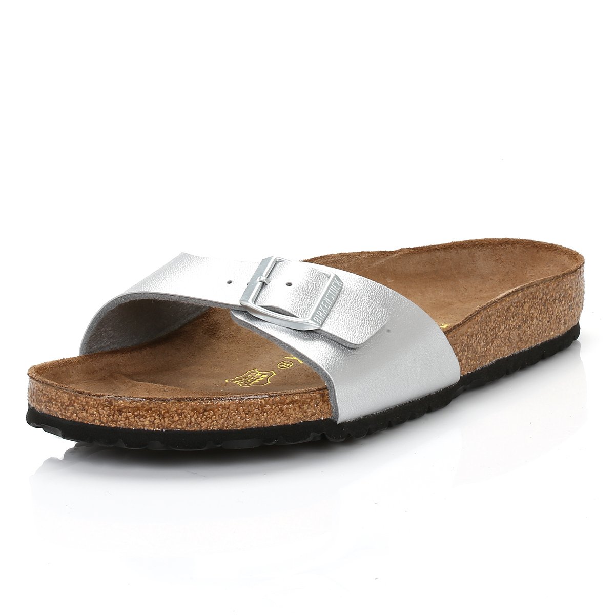 ★【未使用】ビルケンシュトック フロリダ シルバー サンダル 37 BIRKENSTOCK FLORIDA Silver ビルケンシュトック フロリダ