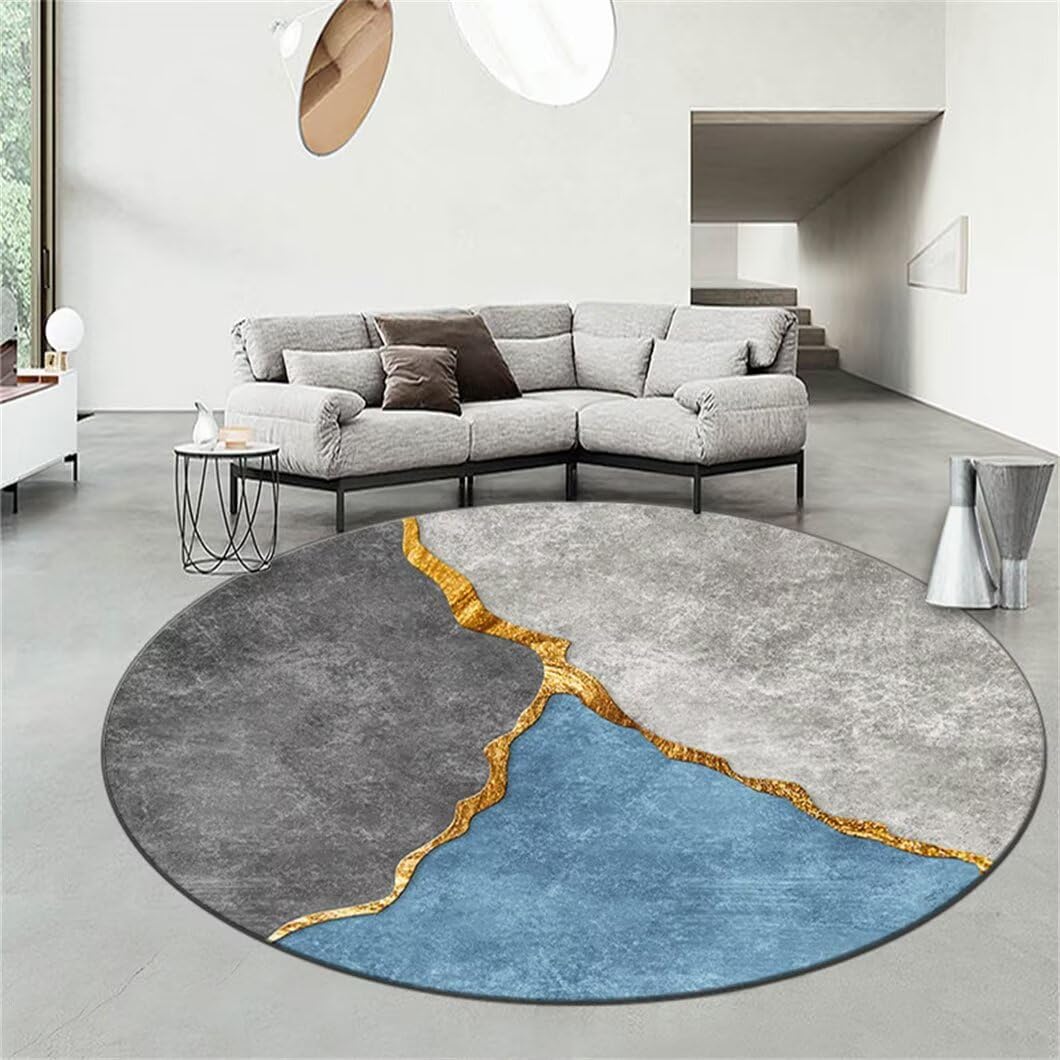 Tapis circulaire pour chambre d'enfant : isolez le sol froid avec style