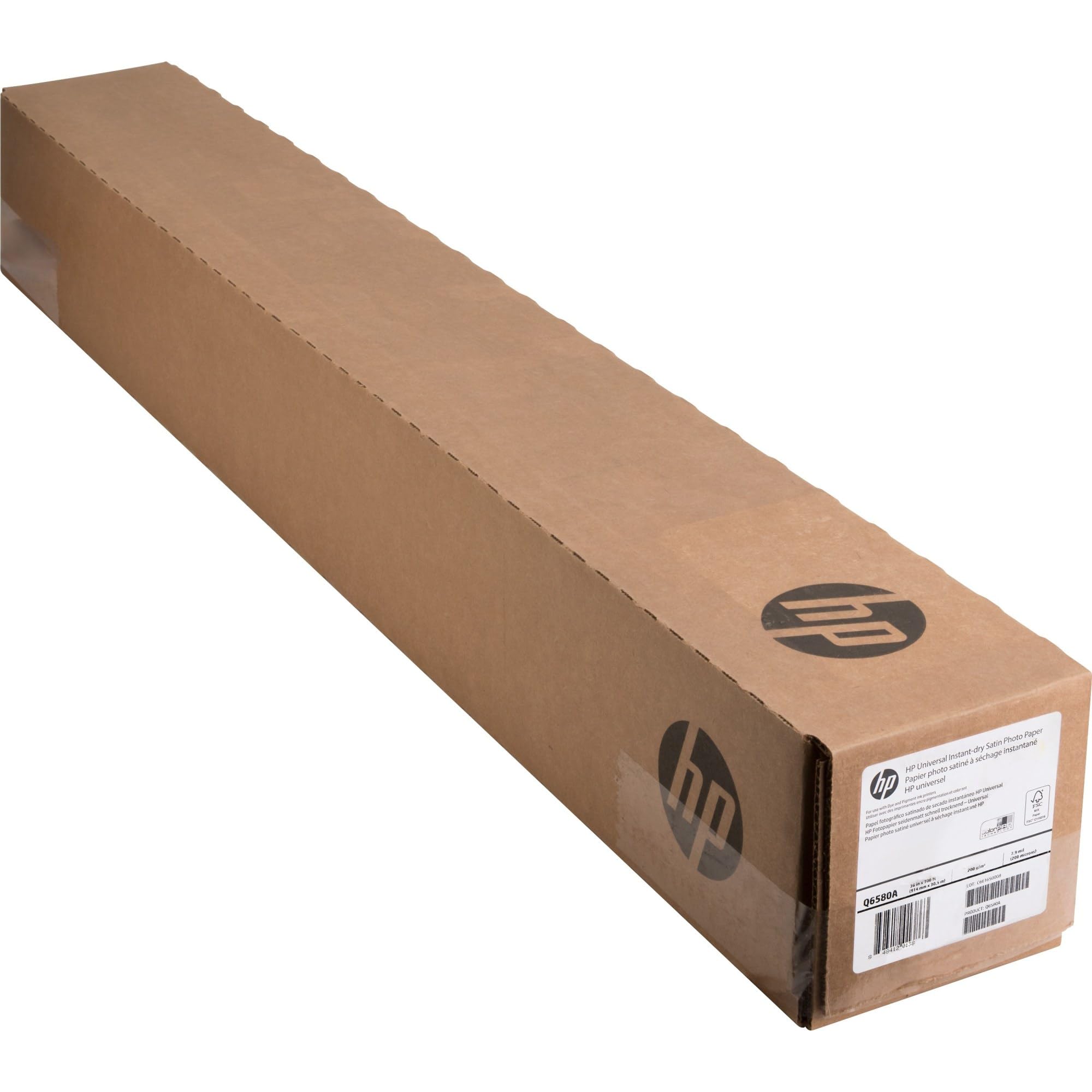 Amazon.com : HP Q6580A 36inx100ft Instant-Dry Photo Semi-Gloss