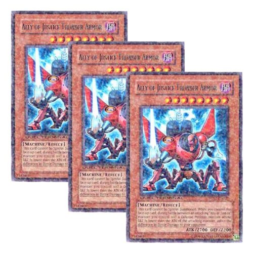 Amazon.co.jp: ☆ 3枚セット ☆遊戯王 英語版 DT02-EN027 Ally of