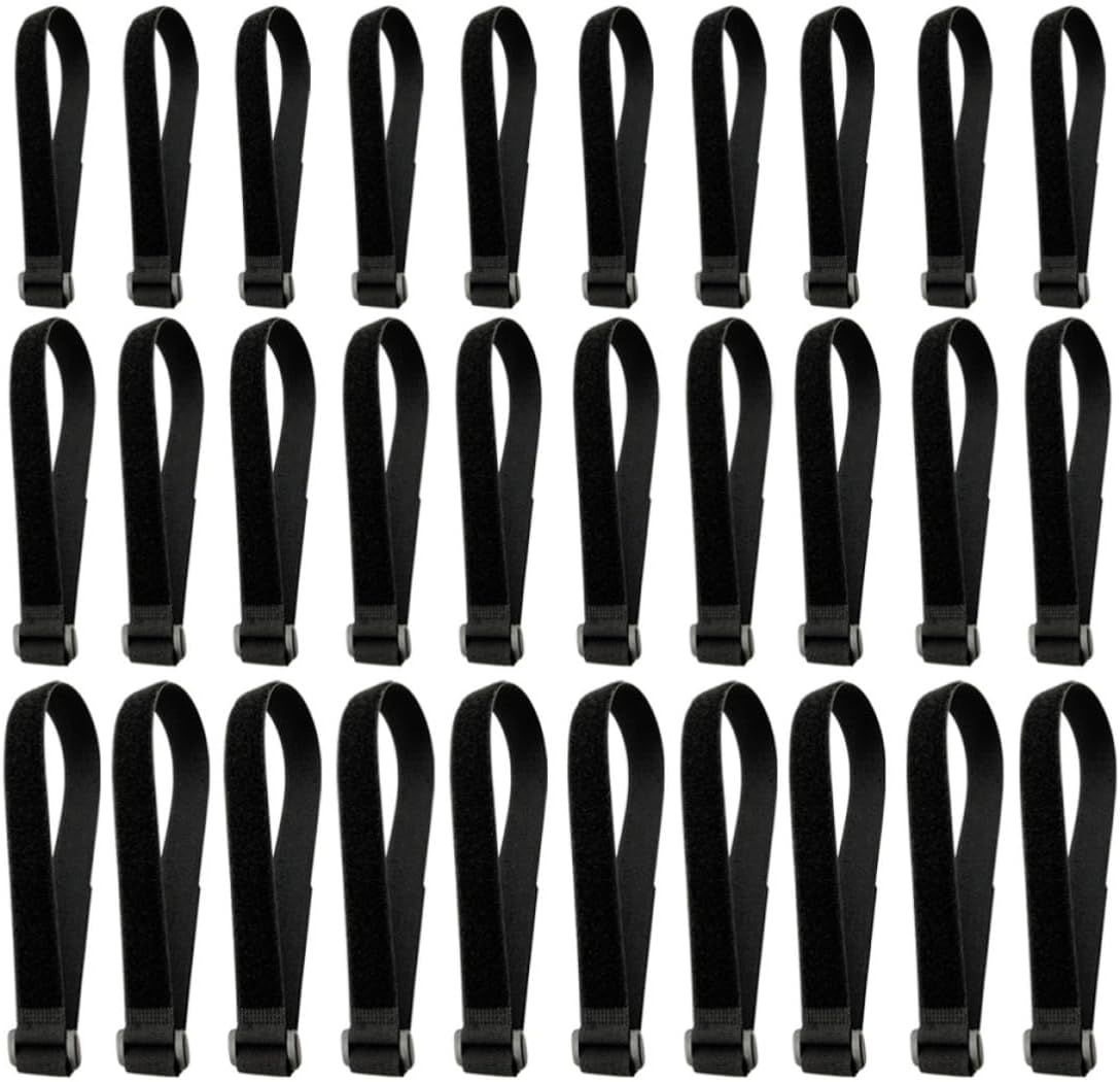 15pcs Cable Ties with Marker Nylon Black for Organizing Cables image 5