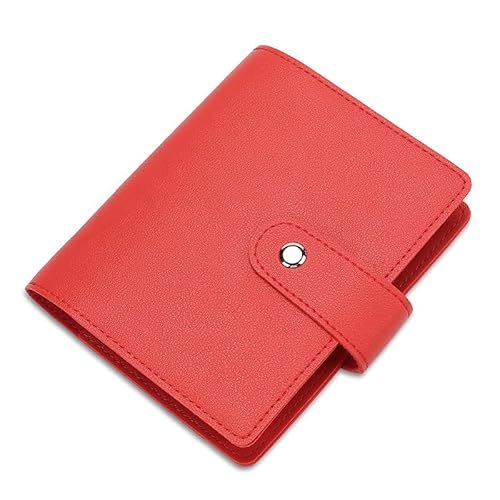 [EKLMCFS] �A�V�����e�B�W�� Leather Women's Men's ID Credit Card Case Holder Wallet Organizer Gift Business(Red)