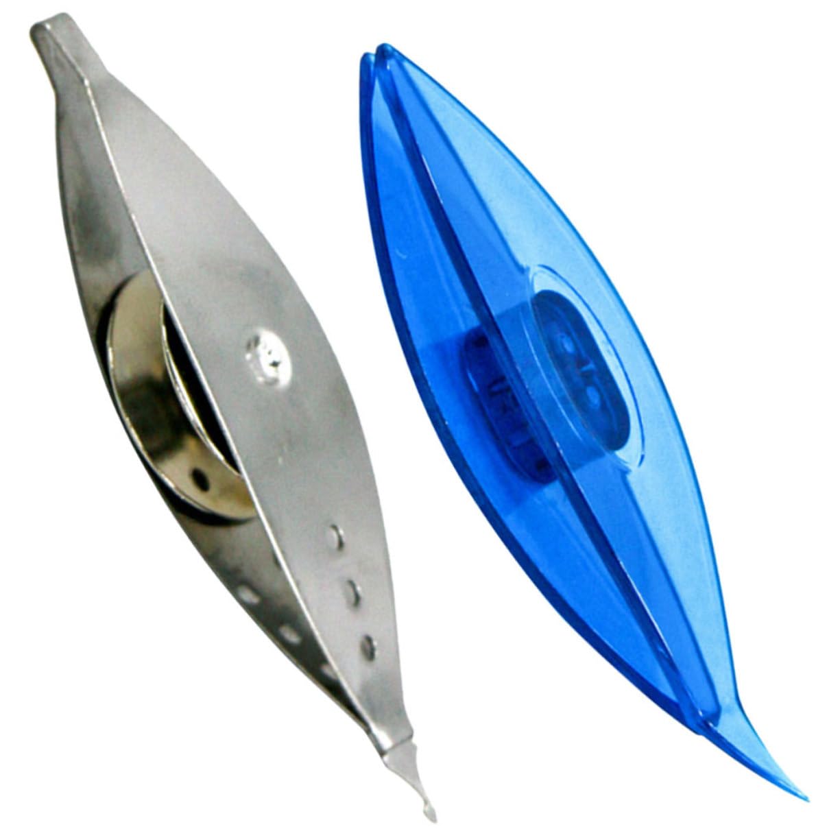 HOODANCOS Knitting Weaving Shuttle Set 2pcs Plastic Metal Knitting Accessories Tatting Shuttle