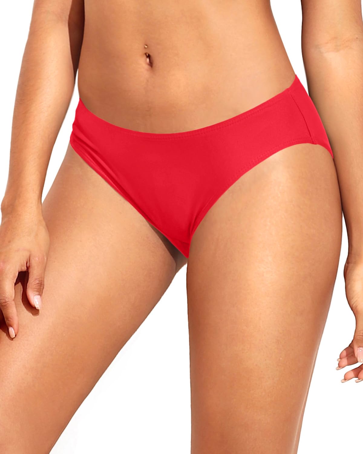 Tempt Me Women Bikini Bottom Full Coverage Low-Rise Cheeky