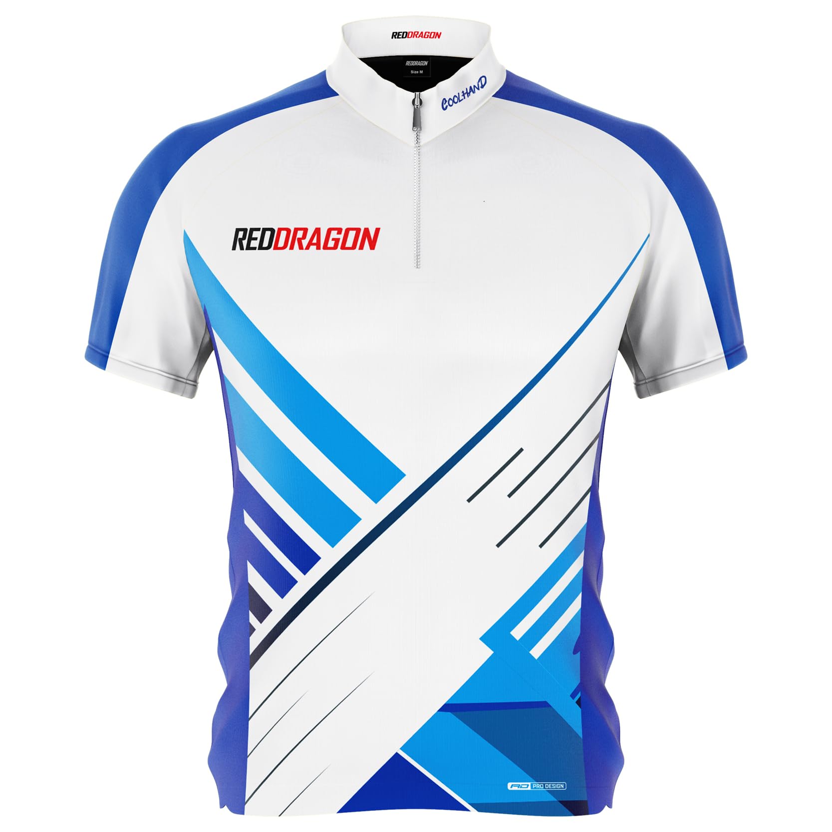 RED DRAGON Darts - 50 Year Anniversary Player Edition Polo - Luke Humphries 'Coolhand' - Dart Shirt - 3XL Size