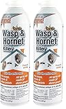 Revenge Wasp & Hornet Killer Aerosol, 15 oz Ready-to-Use Spray for Wasps, Hornets and Yellow Jackets, Kills Entire Nest (Pack of 2)