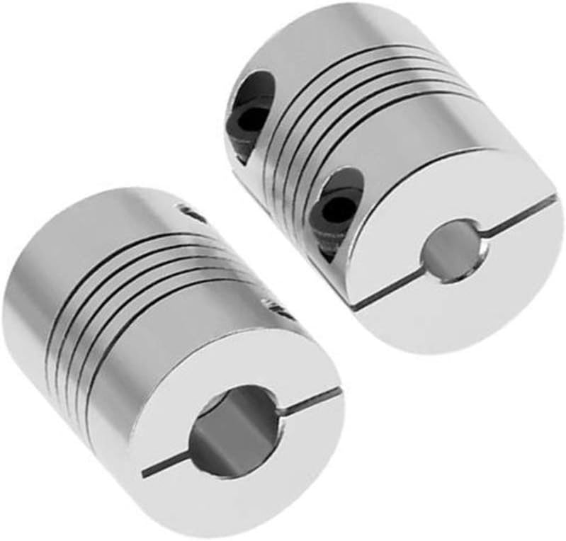 4pcs Flexible Couplings, Size 5 * 10mm, Outer Diameter 19mm, Length 25mm, Mainly Used for Connecting Motors, Stepper, Etc