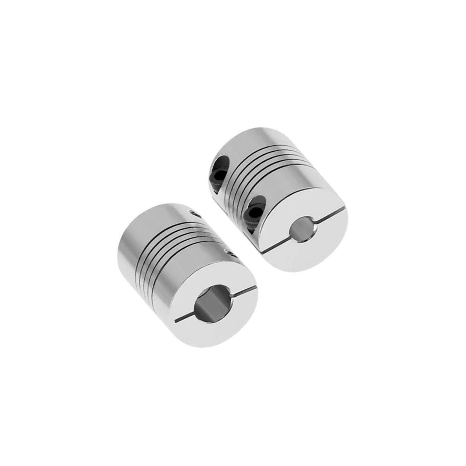 Acoplamientos Flexibles de 4 Piezas, tamaño 5 * 10 mm, diámetro Exterior 19, Longitud 25, utilizados principalmente for conectar Motores, Paso a, etc