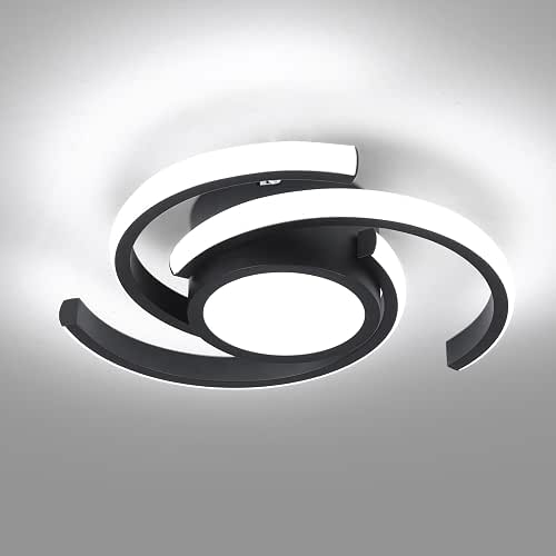 ADISUN Modern LED Ceiling Light,6000K Semi Flush Mount Ceiling Light