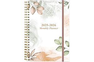 2025-2026 Monthly Planner: Unleash Your Productivity with 18 Exquisite Months of Organization