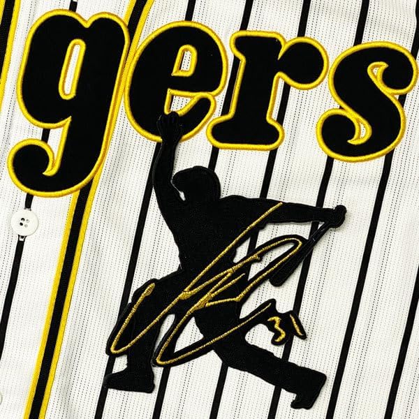 阪神 マルテ シルエット &amp; サイン 刺繍 ワッペン ユニフォーム