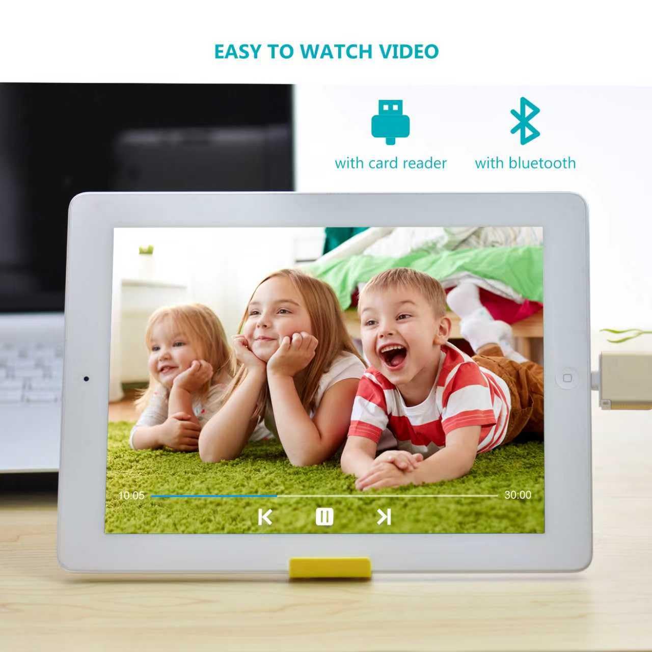 Hidden Camera 1080P Home Security Camera, Alarm Clock Camera,WiFi Indoor Surveillance Camera with Night Vision, Motion Detection, 2.4G WiFi Support, for Home Office Baby Pet Monitor — view 3