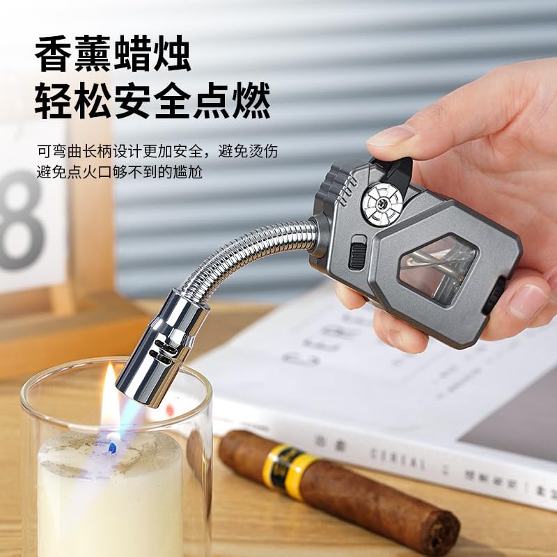 Encendedor retráctil multifuncional para cigarros miniatura 6