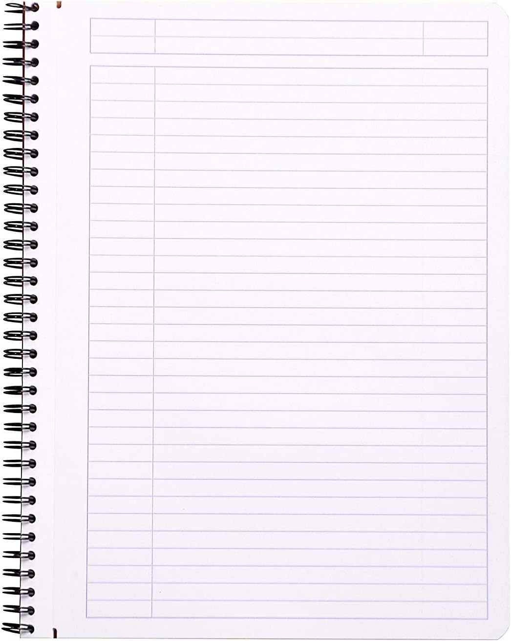 Rhodia Orange Ruled Notebook 8.25X11.75, Spiral Bound, Pack of 3
