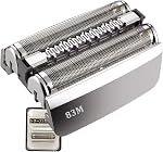 83M Replacement Shaver Head Compatible with Braun Series 8 Electric Shaver, Wet & Dry, Foil & Cutter for Braun S8 Razor Blades – Fits Models 8467, 8370cc, 8340s (1 count (Pack of 1))