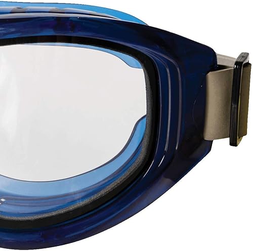 Miniatura 3 de Anteojos Odyssey II de Sellstrom de uso industrial y químico panel doble antivaho lente antiarañazos ventilación directa OTG Azul 1
