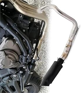 Motorcycle Full Exhaust System Muffler Pipe For Yamaha MT-07 FZ-07 MT07 FZ07 MT 07 2014 2015 2016 2017 2018 2019 2020 2021