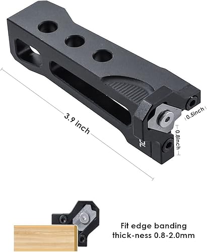 Miniatura 9 de YOGEON Mini cepilladora de madera cepilladora de mano pequeña avión de mano de bloque avión de madera para pulgar herramienta de mano para