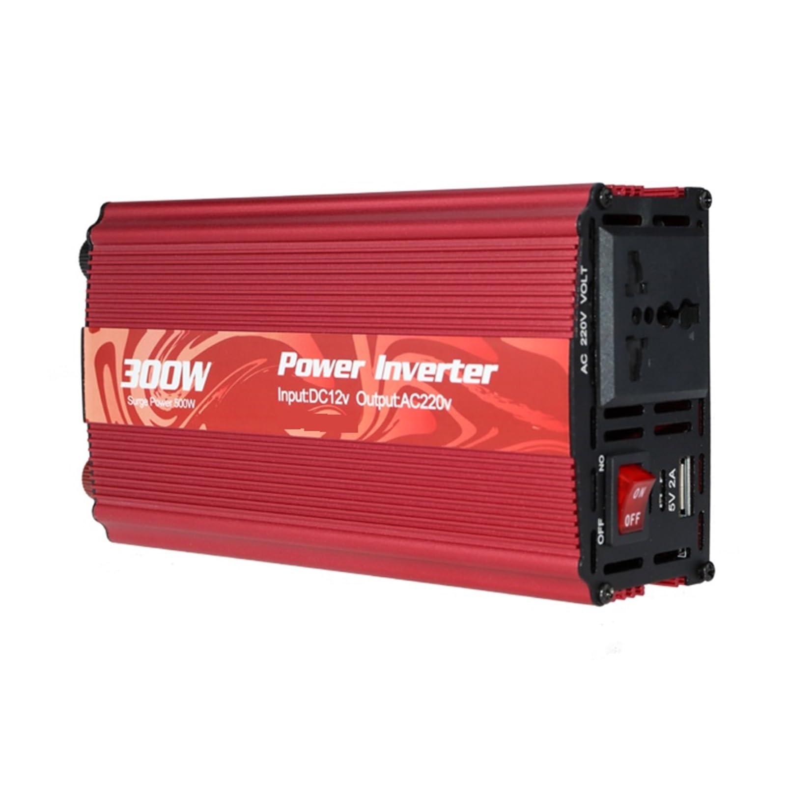 Falownik 300 W, 12 V do 220 V, falownik solarny, konwerter zasilania samochodowego, falownik 12 V do 110 V(110V)