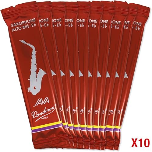 Miniatura 5 de Vandoren SR263R Saxo Alto Java Red Cañas Fuerza 3 Caja de 10