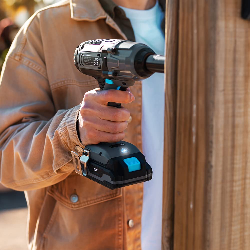 Cecotec impact drill and screwdriver, 2 batteries, 21V-2000mAh