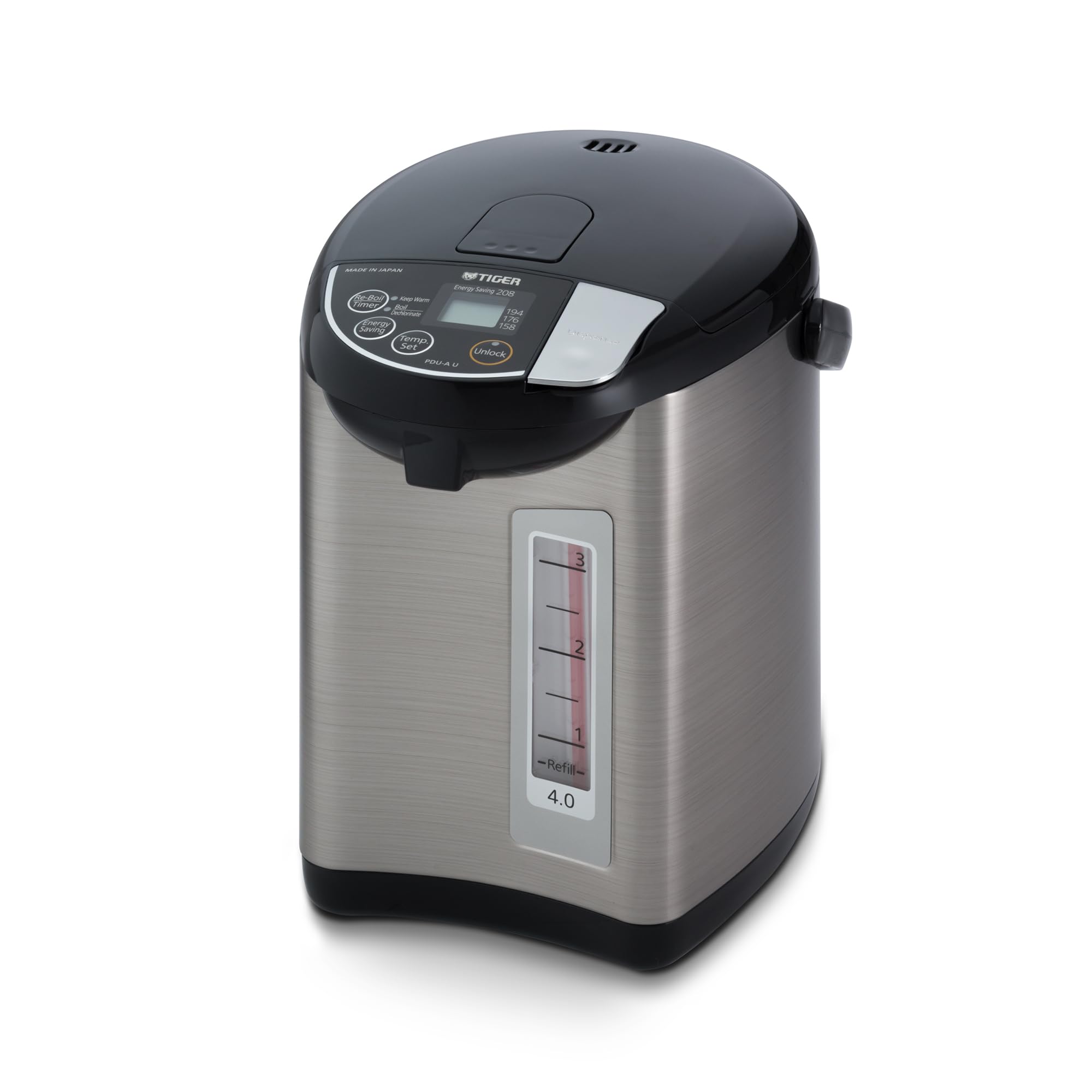PDU-A40U Electric Water Boiler and Warmer (135 oz, Black)