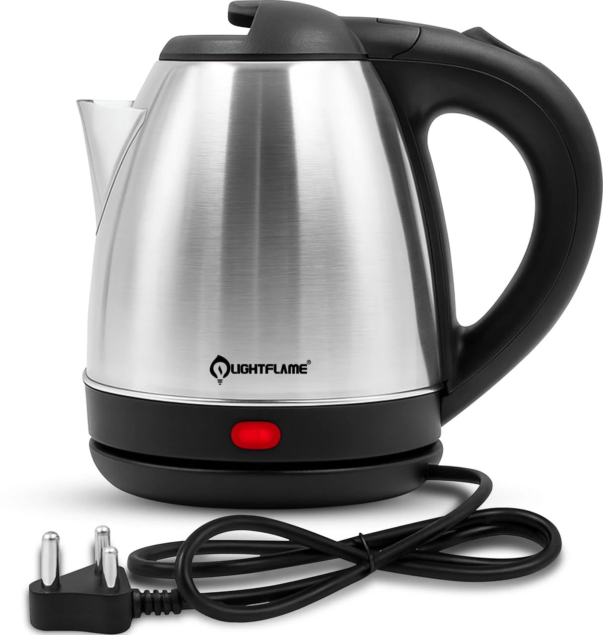 Electric Kettle, Stainless Steel, 1.2L, 1350W, Fast Boil with Auto Shut-Off, Cool-Touch Handle, 360° Rotating Base, Silver-picture-16