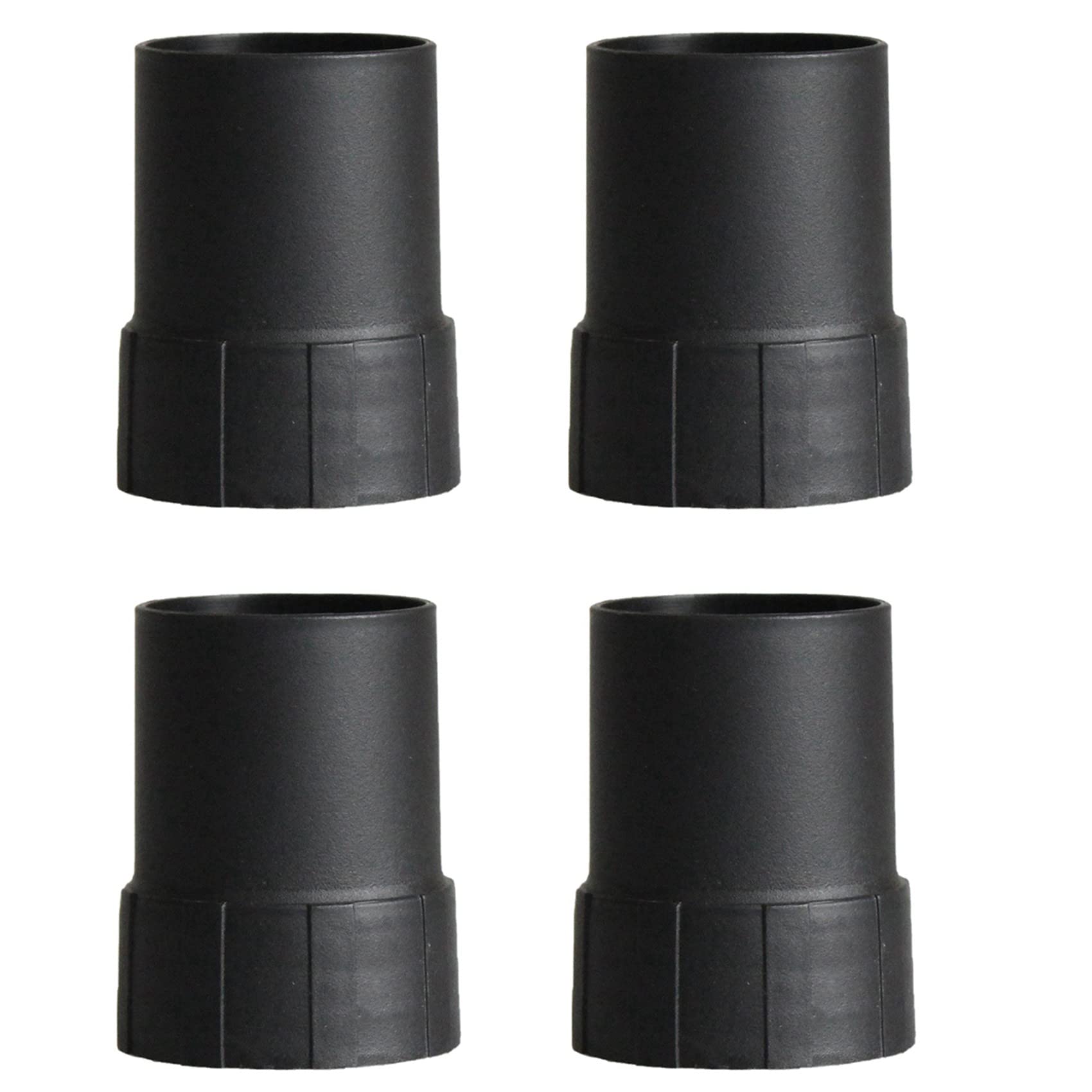 Hndhbfgrt Black 4X Industrial Vacuum Cleaner Host Connector 53/58Mm Connect Hose Adapter And Host For Thread Hose 50Mm/58Mm