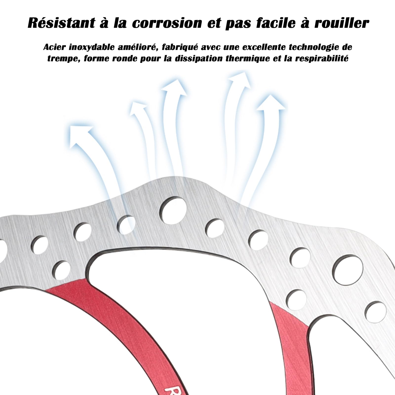 Disque Frein Vélo Center Lock 160mm - Compatible Shimano, Avid, Autres | Rotor Frein à Disque, Installation Facile, Anti-déformation