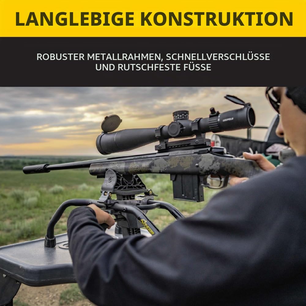 Caldwell Stinger Shooting Rest, Schwarz, Einheitsgröße, Ansicht 5