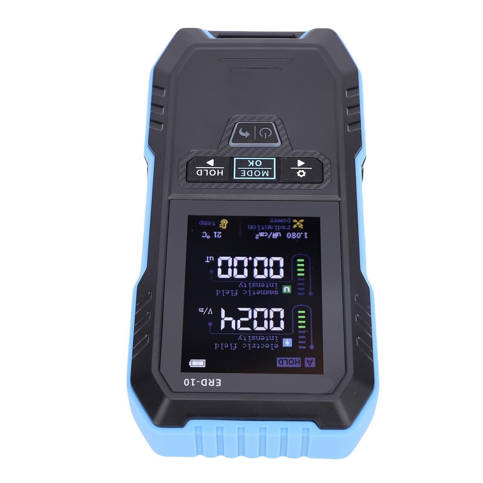 EMF Mètre 4 en 1 Champ Électrique Magnétique Numérique Radio