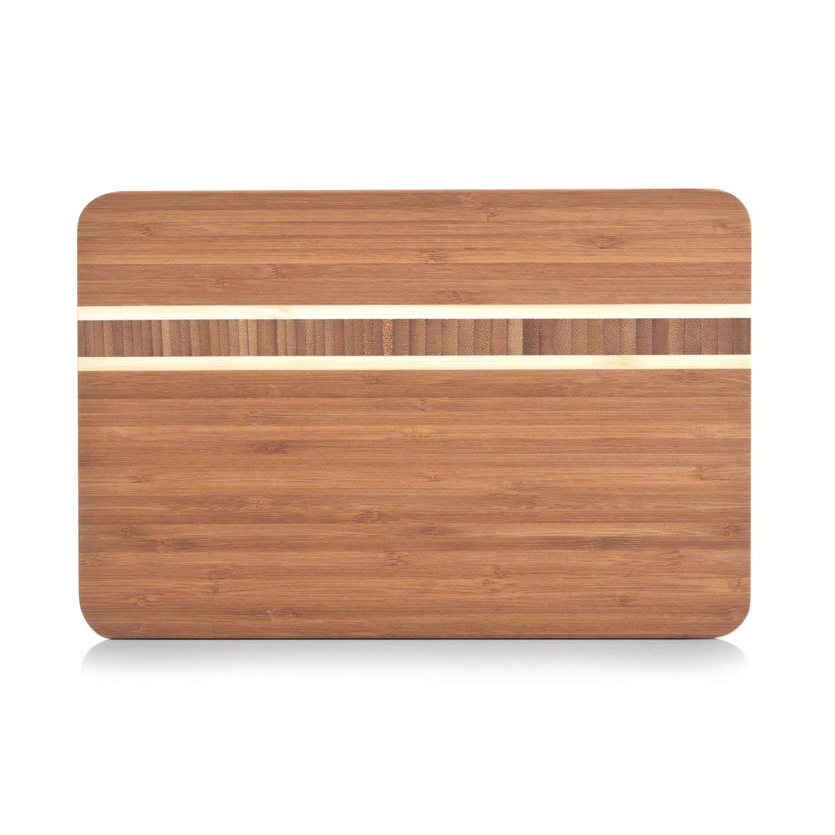 Zeller Chopping Board, Bamboo, Beige, 30 x 20 x 1.6 cm