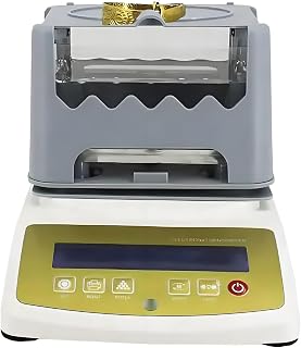 Goldreinheitsgehalt-Tester, digitales Golddichtemessgerät, Edelmetall-Goldreinheitsanalysator-Messgerät mit Maximalgewicht 1200 g, Auflösung 0,0001 g/cm³,MDJ-300K